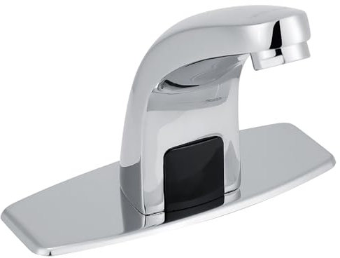 Infrared Sensor Faucet Zinc Alloy and Brass Automatic Water Tap with Control Box for Home and Commercial Use