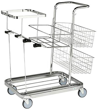 Reinigungswagen | Leichtmanövrierbare und kompakter Reinigungswagen