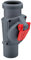 Ø50 mm ZB50-P VERTIKAL Grau Rückstauklappe Rückstauverschluss Rückstauvent DN50 für KG,HT, Rattenstop