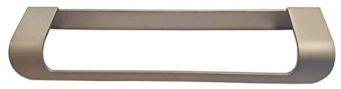 SOTECH 2 x Möbelgriff BA 160 mm Edelstahloptik | Länge 179 mm Höhe 19 mm Breite 43 mm Küchengriff Schrankgriff Griff