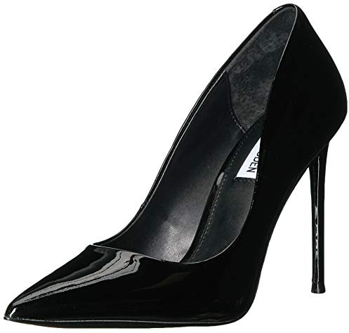 Steve Madden Women's Pump, Schwarz Lack, 40 EU