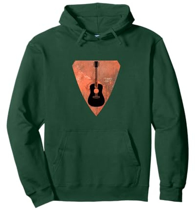 Vintage Gitarren-Auswahl-Gitarrist Musik Liebe Geschenk Pullover Hoodie