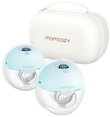 Momcozy M5 Hands Free Breast Pump - 24mm (2, Royal Blue)