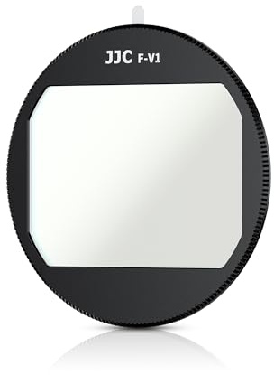 JJC 1.3mm Ultra Slim UV Filter Compatible with Canon PowerShot V1 Camera | 1.3mm Ultra Slim, 19 Layers Coated Thickness Lens Filter, Aluminium Frame, Multi-Coated, Anti-Waterproof & Grease & Resistant