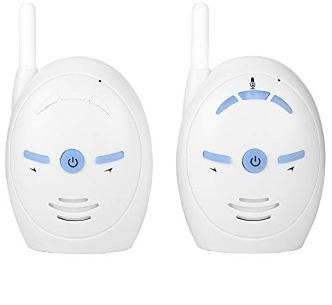 Digital Audio Babyphone mit gegensprechfunktion, Nanny Intercom Surveillance System Unterstützung Zwei Wege Audio, Hohe Empfindlichkeit Sicherheitsalarm für Zuhause/Baby/Haustier (EU)