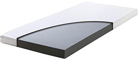 Betten-ABC Komfortschaummatratze Basic-Line, Kernhöhe ca. 10 cm, Aloe Vera Bezug, gefertigt nach deutschem Qualitätsstandards (Größe: 90 x 200 cm)