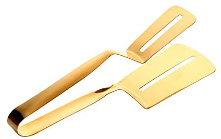BBAUER Grill-Minizange, Edelstahl, Kochgeschirr, Grillzange, gebratenes Steak, Schaufel for gebratenen Fisch, Grill-Brot-Klemme, Küchen-Fleisch-Klemme, Utensilienzange