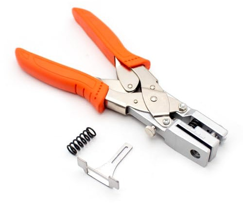 LeTkingok Alicates de Perforación para Bandas de Bordes, Herramienta de Perforación, Alicates de Enmascaramiento, Taladro Avellanador, Orificio para Tornillo, Sombrero, Carpintería También (13MM)