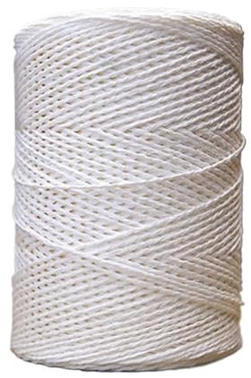 Hilo de rafia de 500 g, cuerda de paja de papel tejida a mano, hilo grueso for tejer, material for sombreros de verano hechos a mano(Blanco)