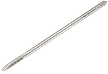 sourcing map M6 x 1 H2 Metric Spiral Point Thread Tap, 150mm (6) Extra Long Screw Tap Threading Tapping Tool, High Speed Steel Machine Taps Tapping Bit