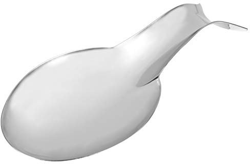 BEBEMOKO 1pezzi Supporto Per Cucchiai in Acciaio Resistente Porta Mestoli e Cucchiai Organizer Per Stoviglie Adatto Per Piccole Facile Da Riporre e Pulire