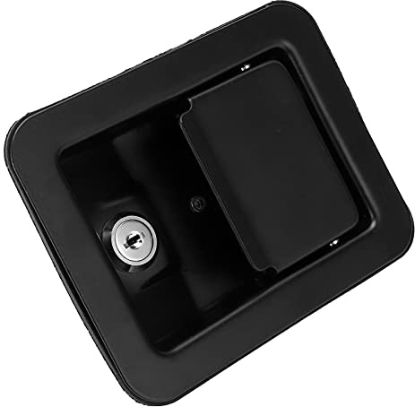 Haofy Serrure de Panneau de Générateur en Acier Inoxydable, Montage à 4 Coins, Accessoires d'unité Silencieuse avec Clés pour Panneau de Groupe électrogène – Kit de Verrouillage Ignifuge Durable,