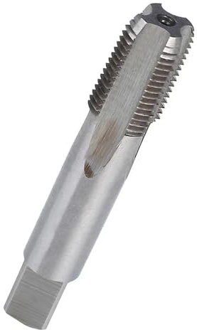 LLMWFA HSS-Kegel-Rohrgewindebohrer 1/8-27 NPT, Wartungs- und Reparaturwerkzeugzubehör, Standard-HSS-Gewindebohrer, 1 Stück