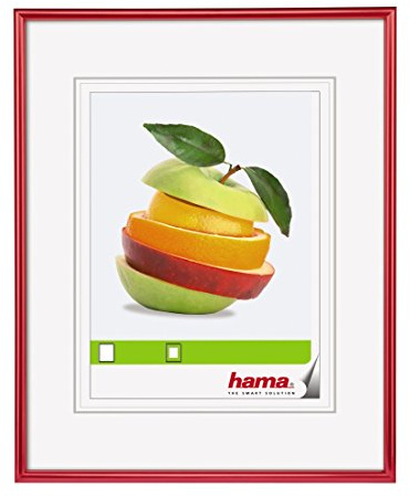 Hama Kunststoffrahmen Sevilla, Rot, 40 x 50 cm