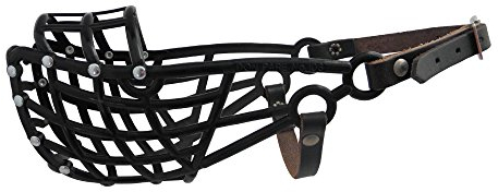 Don Pare Maulkorb Modell 103 Trainings- Und Transportmaulkorb Für Mittelgroße Hunde Mit Schmalem Kopf Whippet In Schwarz Auch Rennmaulkorb und Coursingmaulkorb