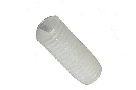 Gewindestift mit Kegelkuppe und Schlitz ISO 4766 Kunststoff PA M 5 x 8-100 Stück
