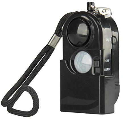 UNITEC Personenalarm mit Bewegungsmelder und Licht, 100dB