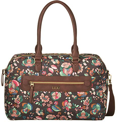 LiLiÓ Carry All - Bolso de Mano, Bolsos Señora, Color Castaño, Marrón, L