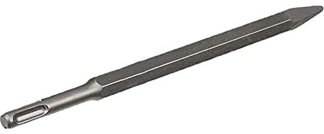 Dapetz ® SDS+ Plus Moil Bull Point Chisel Drill Bit Pointed Chisel Rotary Hammer Compatible with Bosch Makita for Chipping Masonry 250mm for SDS and SDS Plus Drills