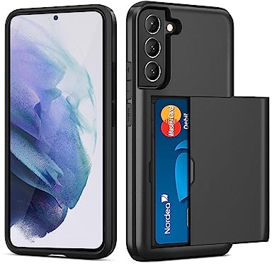 ACOCOBUY Étui Porte-Cartes pour Samsung Galaxy S21 Coque Portefeuille 6.2