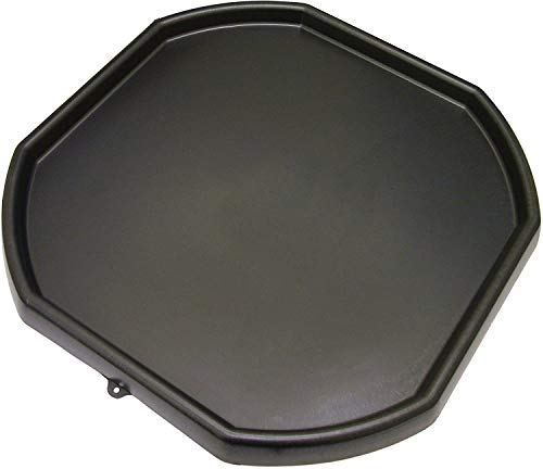 JMS we create smile 1 x Large Black Colour Plastic Mixing Tray Sand Water Play Builder Equipment - Water Game Beach Tuff Tray | Kids Messy Play Tray For Cement Mortar & Sand Plastering 100x100 CM
