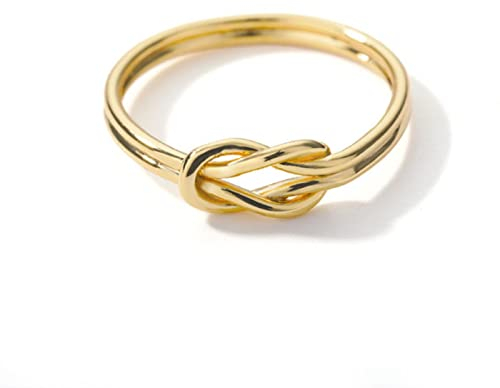 MAYIYAHO Edelstahl Drehringe für Frauen Männer Gold Farbe Geometrische Unregelmäßige Ring Kostüm Schmuck Geschenk Anillos Mujer