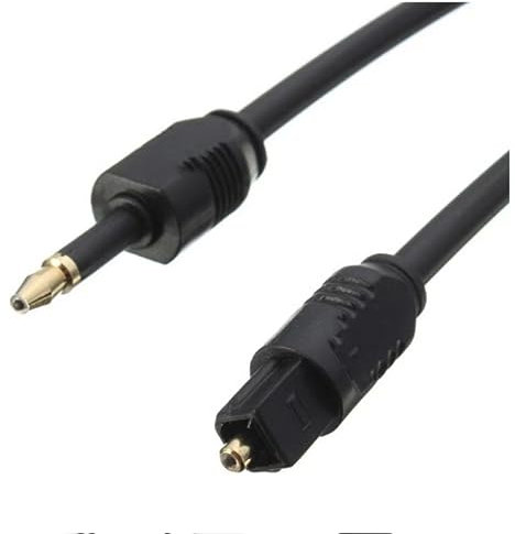 ZOGUO Cavo Digitale da Toslink a Mini Toslink Cavo in Fibra Ottica SPDIF da 3,5 mm Adattatore Cavo Audio da 3,5 a Ottico 5 m 10 m (Color : Mini toslink Cable, Size : 10m)