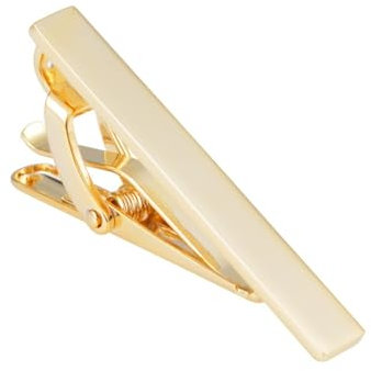 Dsnyu Krawattennadel Gold, Krawattennadel für Herren Einfach Damen Schmuck Hochzeit für Hemd mit Geschenkbox