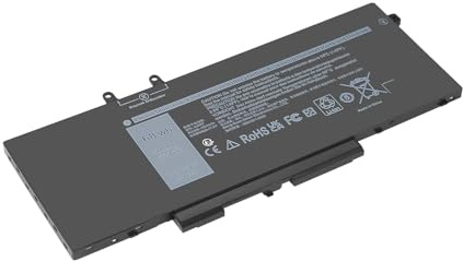 Exmate 3HWPP Laptop Akku für Dell Latitude 5401 5410 5411 5501 5510 Precision 3541 3550 3551 Inspiron 17 7706 15 7500 7506 2-in-1 Black Edition 10X1J N2NLL 1VY7F 3PCVM 401D9 JG75F (15.2V/68Wh)