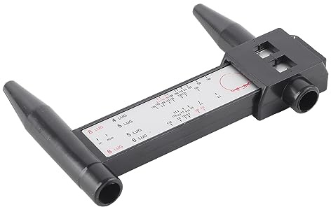 lochkreismesser felgen, RASTKY Felgenmessgerät, PCD-Messgerät, Schnelle Messung Für 4 5 6 8 Radfelgen. Für Radbolzen