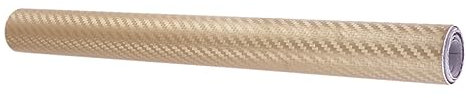JECOMPRIS Carbon Fiber Aufkleber Gold Selbstklebende Für Auto Laptop Und Möbel Und Einfach Zu Schneiden Rückstandsfrei Entfernbar