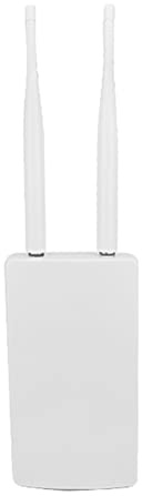 Iyalezirk PoE Exterior Impermeable LTE Alta Velocidad Wi-Fi Hotspot Banda CPE MóDem 3G USB 4G Router con Ranura para Tarjeta SIM Enchufe de la UE