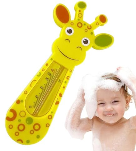 Badewannenthermometer Giraffe | Badethermometer für Babys – Spielzeug Badethermometer für Babys – Baby-Thermometer 2,75 x 0,2 Zoll