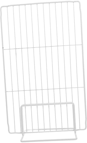 Metallregalteiler aus Eisen für Kühlschrank und Gefrierfach, Weiß | Storage Classification, Einfache Montage, Praktisch und Vielseitig Nutzbar, für Küche, Haushalt und Gewerbe