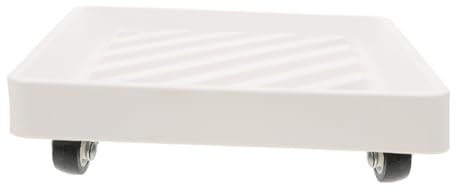 POPETPOP Base Quadrata per Fioriera con Ruote Vassoio Resistente per Piante da Esterno e Supporto Mobile per Vasi Pesanti Ruote Nascoste per Facile Spostamento Design con Trama per Accumulo