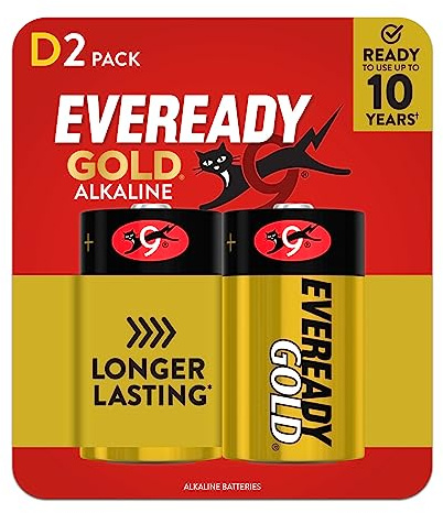 Energizer A95 Single-use battery D Alcalino 1,5 V - Batterie Single-use battery, D, alcalino, cilindrico, 1,5 V, 2 pezzi