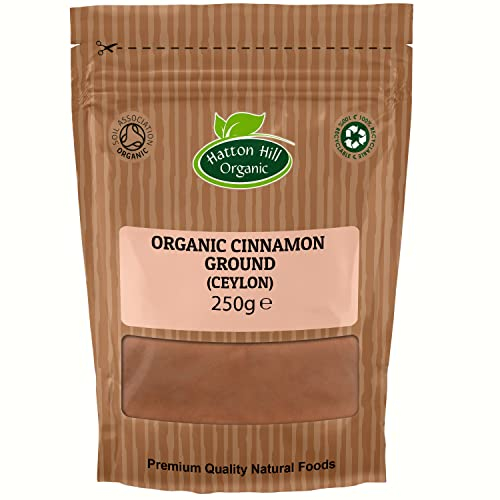 Organic Ground Ceylon Cinnamon 250g by Hatton Hill Organic