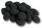 24 piezas de piedras de cerámica, chimenea de gel negro, quemador de bioetanol, decoración de mesa