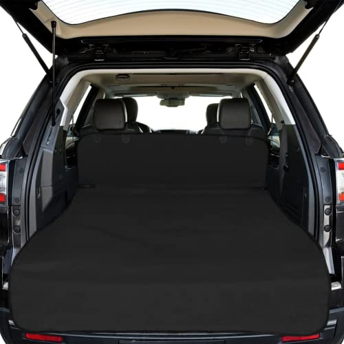 F-color SUV Cargo Liner for Dogs - Waterproof Dog Car Cover for SUV