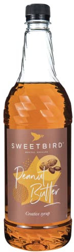Sweetbird Peanut Butter Syrup (1 Litre) - Vegan Friendly