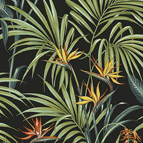 Superfresco Easy - Vliestapete - Strelitzia Dark - 10m x 52cm
