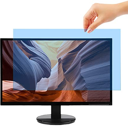 PaceBid Removable 24 Computer Premium Blue Light Blocking Screen Protector, Anti Glare Filter Film, Anti-UV Eye Protection Screen Protector for Desktop Monitor 24 Inch (16:10)