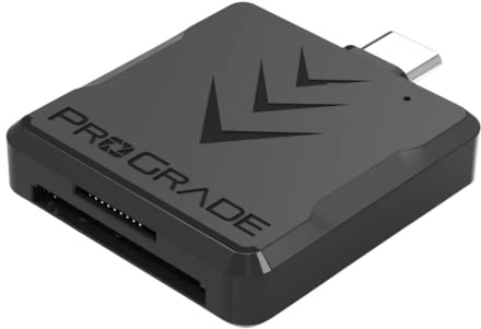 ProGrade Digital SDXC und microSDXC Mobiler Dual-Slot-Kartenleser USB-C 3.2 Gen 1 (PGM0.5)