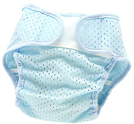 BIUDECO Atmungsaktive Babywindel Überhose aus Polyesterfaser mit Hoher Dehnbarkeit für Sommer Kühlender Windelüberzug für Komfortable Babypflege Zufälliger Stil