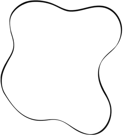 SOS ACCESSOIRE Belt 1992H7 for Tumble Dryer 481935828002 BAUKNECHT, BOSCH, CONSTRUCTA, GAGGENAU, LADEN, NEFF, SIEMENS, VIVA, WHIRLPOOL