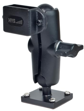 HYS Heavy Duty Drill Base Handheld Radio with Belt Clip Mount, Secure Grip,Versatile Compatibility, Professional-Grade Durability, Easy Installation, Sturdy Walkie Talkie Bracket Mount