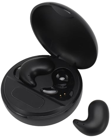 Jectse Mini écouteurs sans Fil, écouteurs 5.3, écouteurs Intra-Auriculaires à Suppression de Bruit, écouteurs de Sommeil Légers avec étui de Chargement, pour Les Personnes Dormant sur