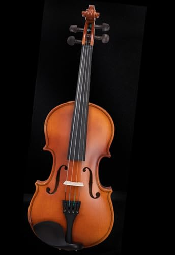 Geige Anfänger Handgefertigte Holzvioline Übungsvioline Für Erwachsene 4/4