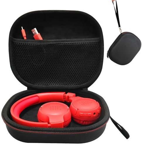 Hard EVA Case for JBL Tune 510BT/520BT/500 and JBL Tune 760NC/500BT/600BTNC Wireless Foldable On-Ear Bluetooth Headphones (Black)