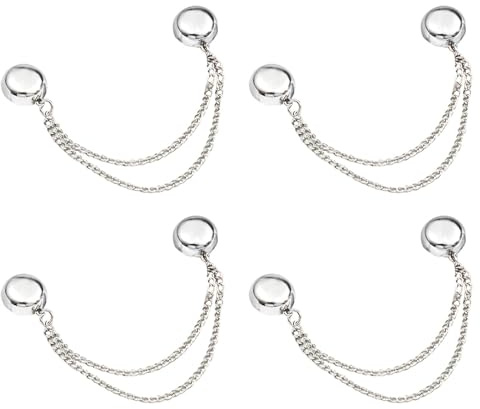Multifunktion Magnet Sicherheitsnadeln 4 Stück Kleidungsclips Multifunktionale Magnetische Kleiderklammern, Abnehmbare Magnetische Pins, Ausschnitt Verkleinern Clip, Hijab Magnet Pins, Kleider Cardiga
